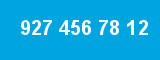 927 456 78 12 927 456 78 12
